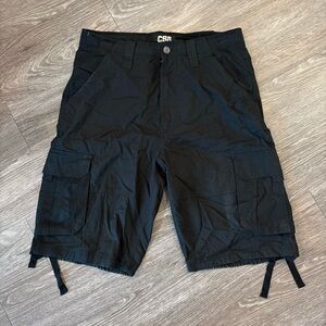 CSG Black Cargo Shorts for Men Size 34